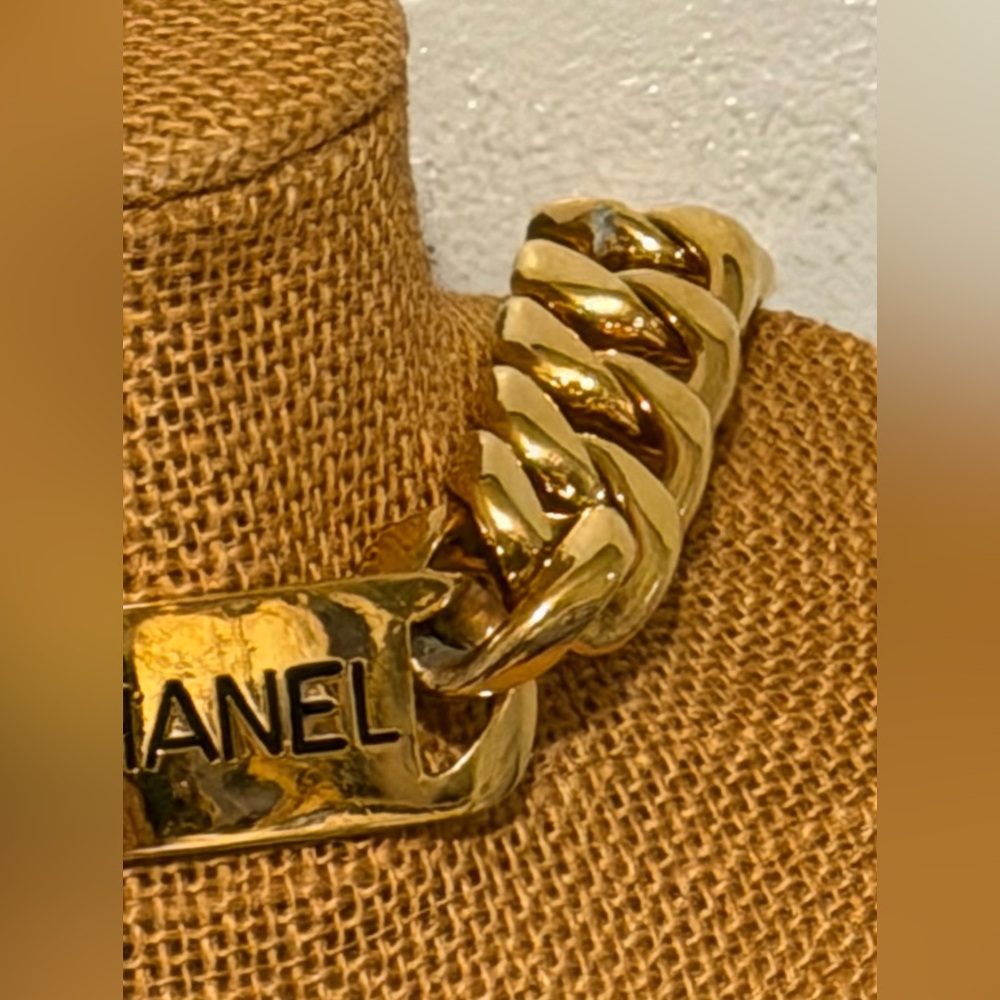 Vintage CHANEL Nameplate Belt or Necklace 1988 - Picture 3 of 8
